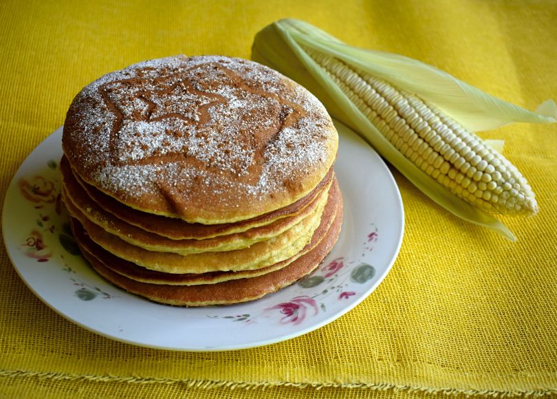 imagen de hotcakes de elote