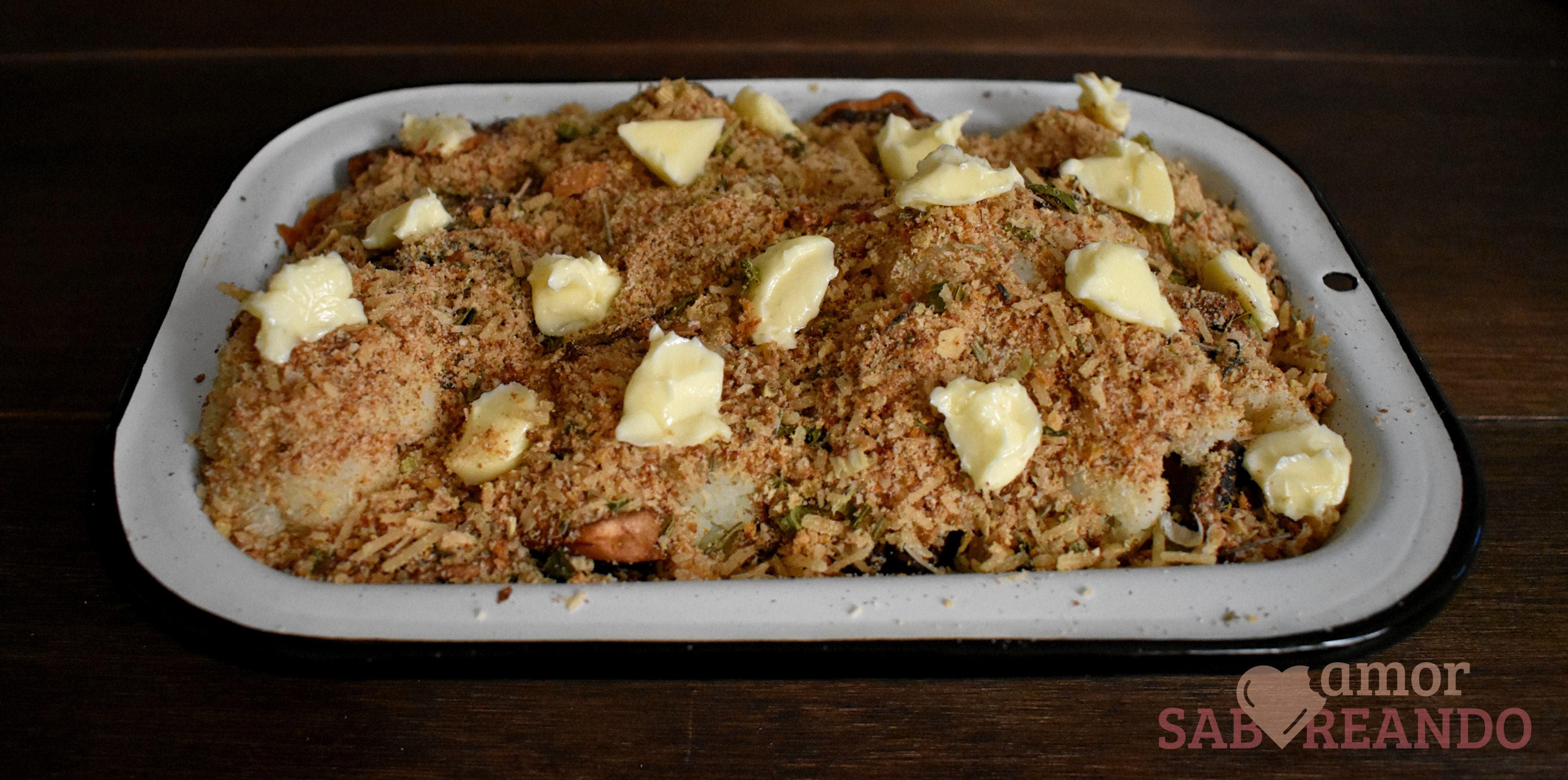 imagen de coliflor gratinada