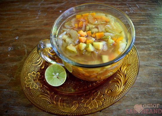 Sopita de verduras