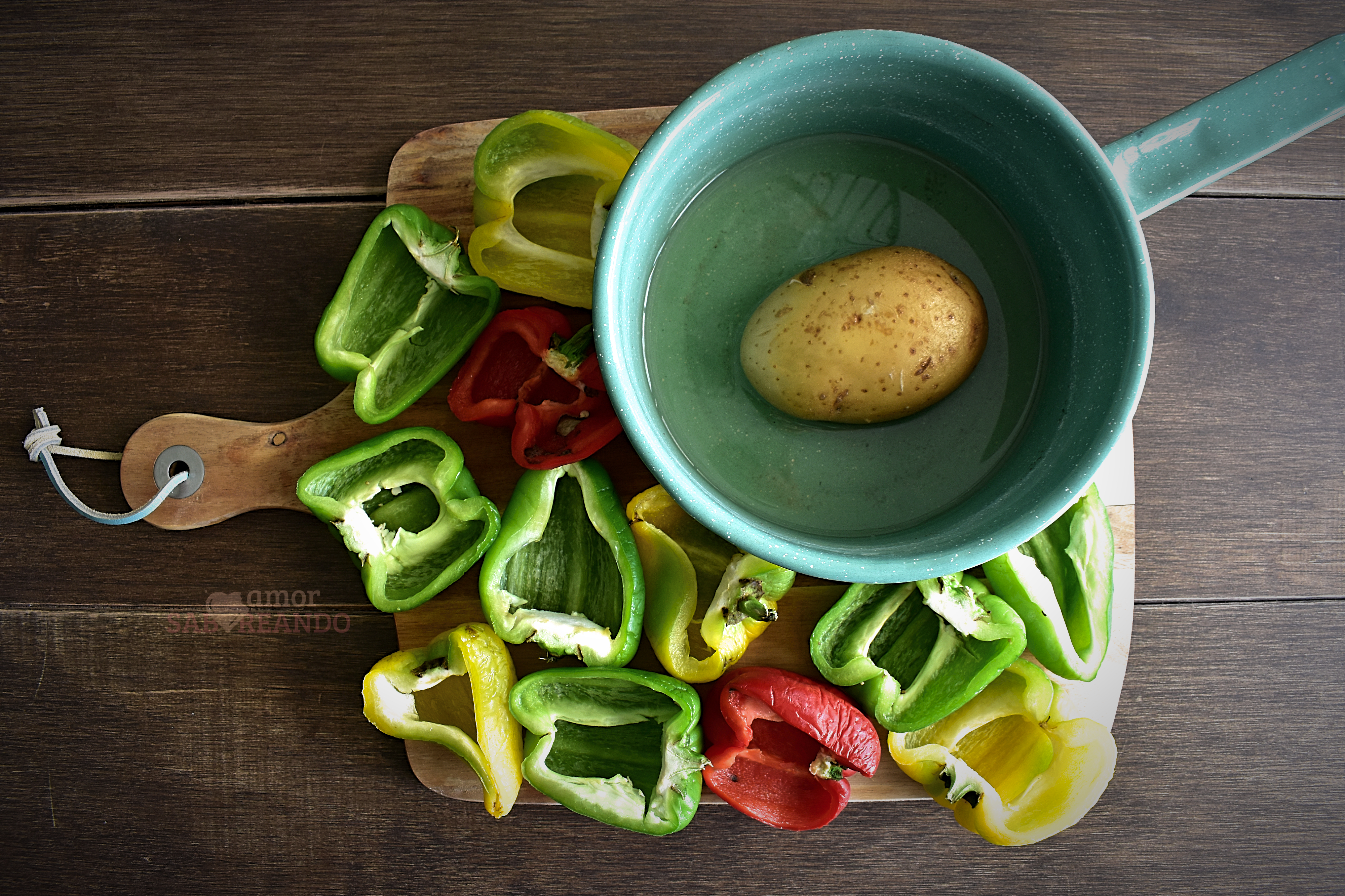 pimientos rellenos saboreando_amor