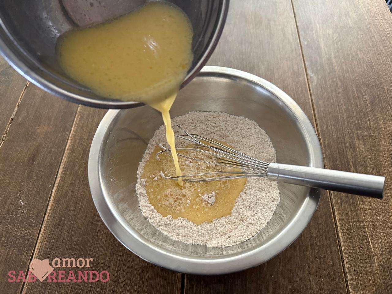 Hotcakes esponjosos SaboreandoAmor.com