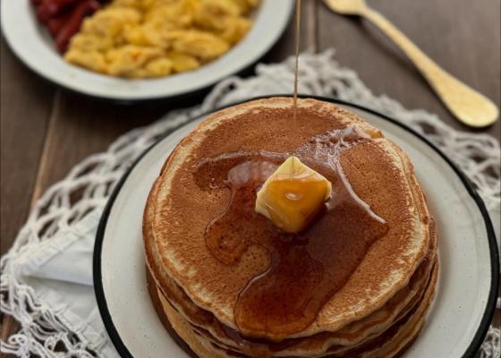 Hotcakes esponjosos SaboreandoAmor.com