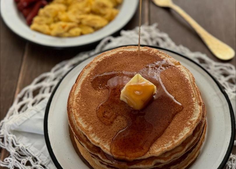 Hotcakes esponjosos SaboreandoAmor.com